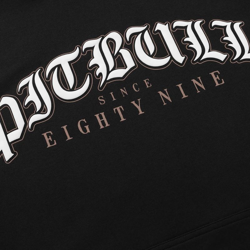 Pánská mikina Pitbull Tatto Hooded black 9