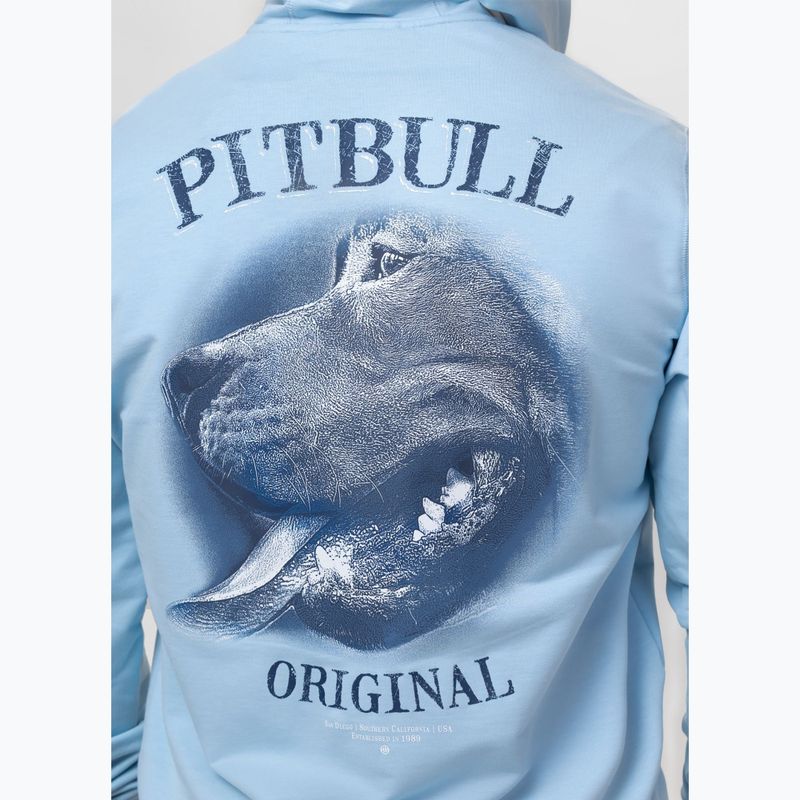 Pánská mikina Pitbull Midnight Sweatshirt Zip Hooded sky blue 5