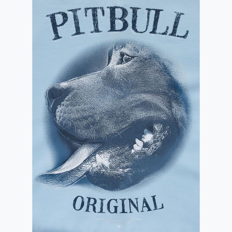 Pánská mikina Pitbull Midnight Sweatshirt Zip Hooded sky blue 9