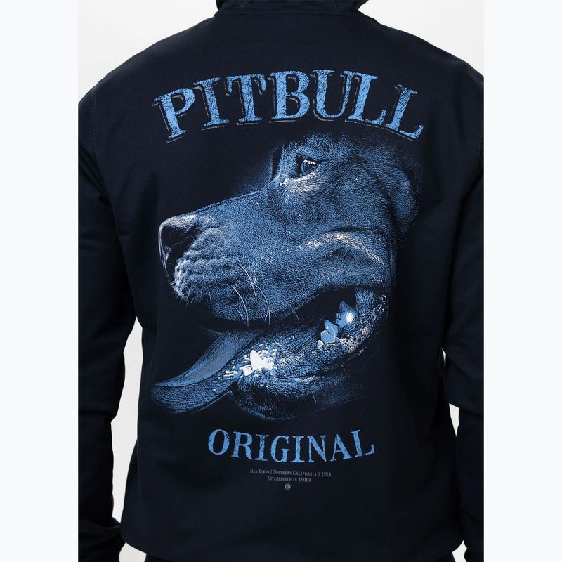 Pánská mikina Pitbull Midnight Sweatshirt Zip Hooded dark navy 5