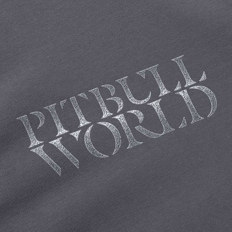 Pánská mikina Pitbull World Sweatshirt Zip Hooded graphite 12