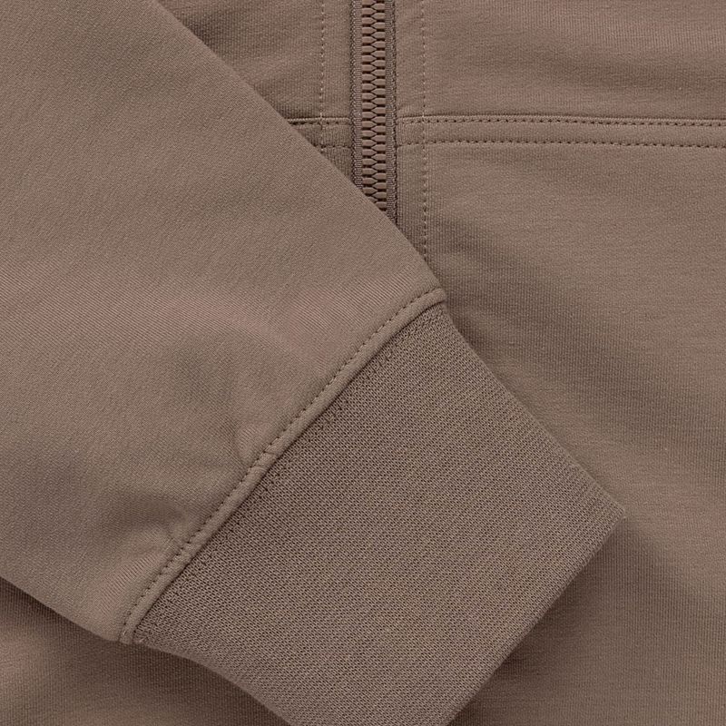 Pánská mikina Pitbull Bloodline 2 Sweatshirt Zip Hooded brown savana 11