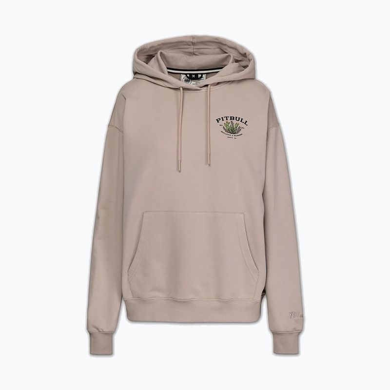 Dámská mikina Pitbull Bullets & Blooms Hooded sand savana 5