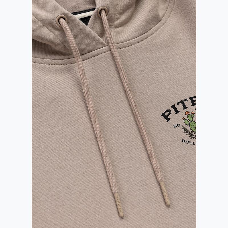Dámská mikina Pitbull Bullets & Blooms Hooded sand savana 7