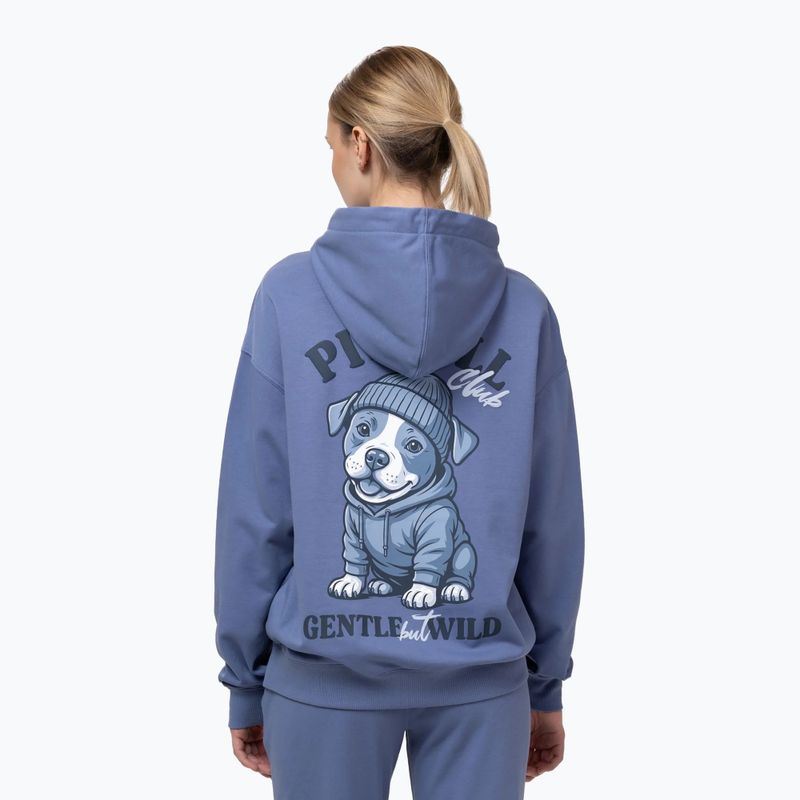 Dámská mikina Pitbull Gentle But Wild Sweatshirt Hooded blue jeans 3