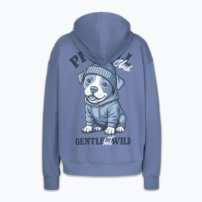 Dámská mikina Pitbull Gentle But Wild Sweatshirt Hooded blue jeans 5