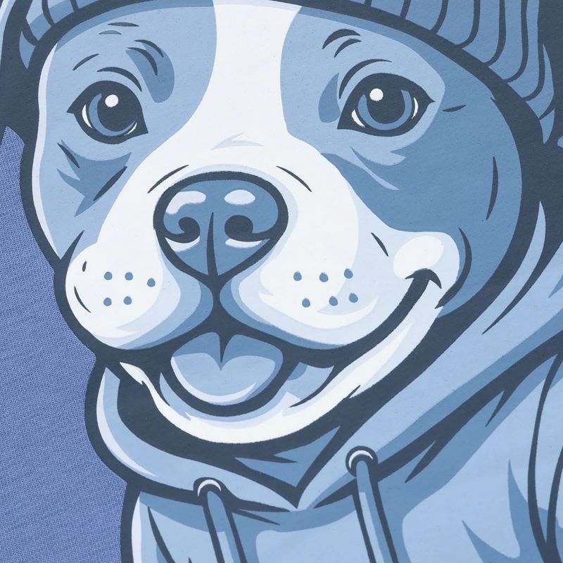 Dámská mikina Pitbull Gentle But Wild Sweatshirt Hooded blue jeans 10