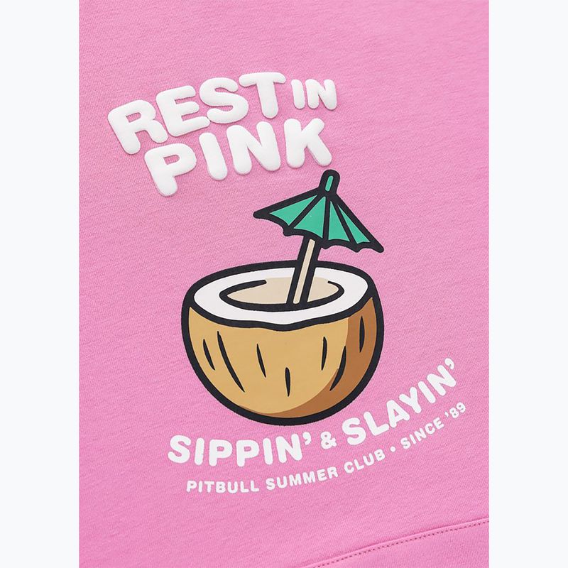 Dámská mikina Pitbull Rest In Pink Hooded ice pink 7