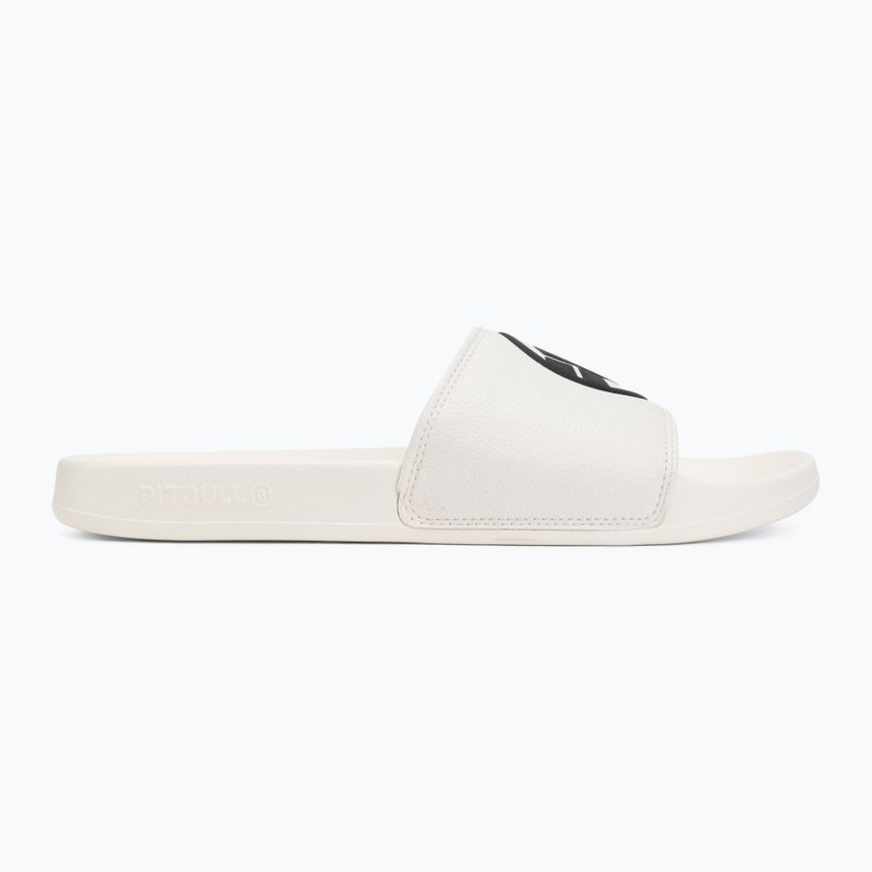 Pánské nazouváky Pitbull Logo white 2