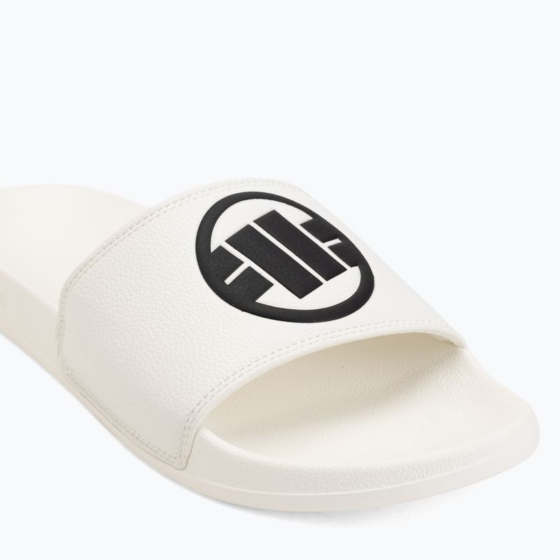 Pánské nazouváky Pitbull Logo white 7