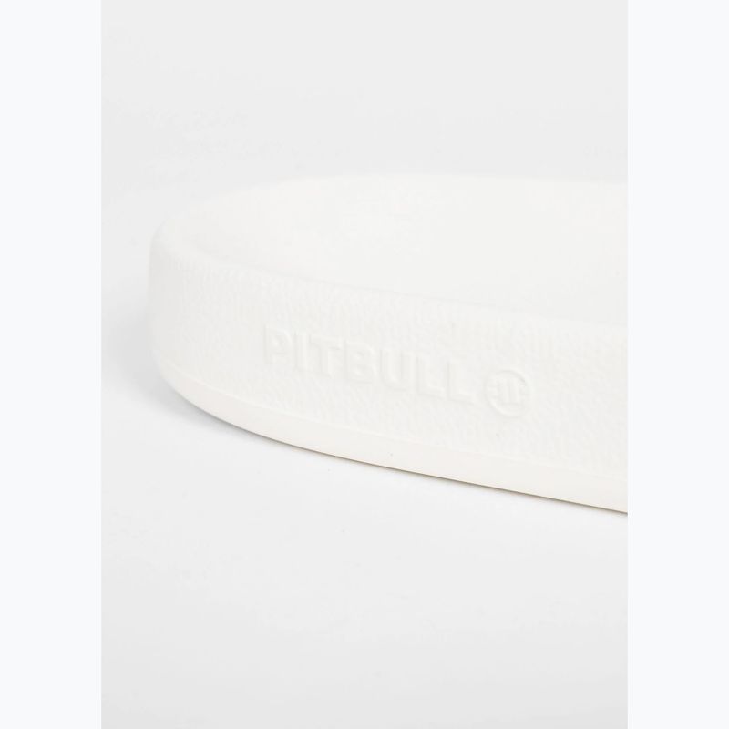 Pánské nazouváky Pitbull Logo white 5
