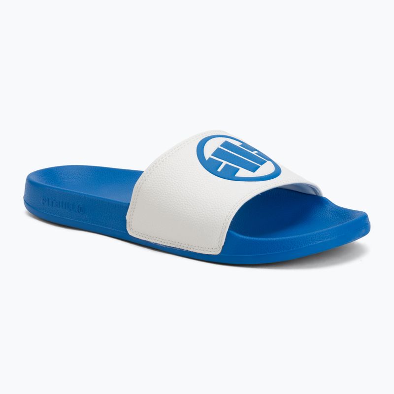 Pánské nazouváky Pitbull Imperial Blue logo
