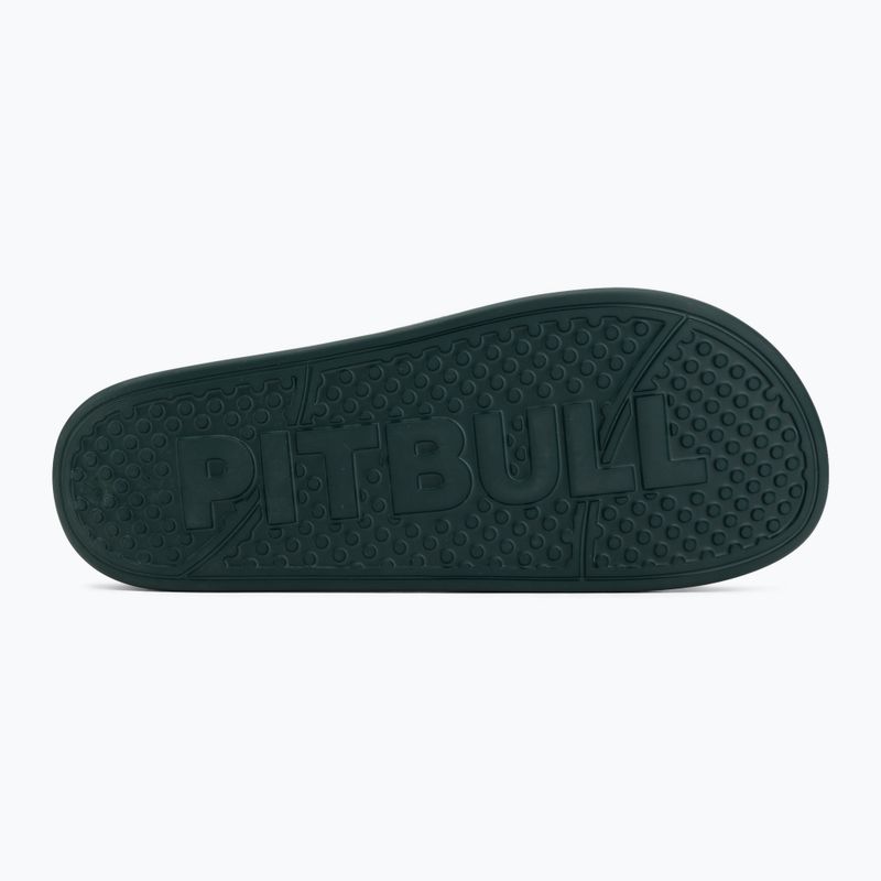 Pánské nazouváky Pitbull Logo bottle green 4