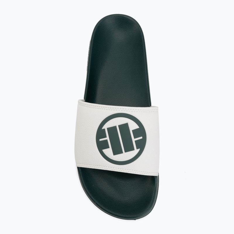 Pánské nazouváky Pitbull Logo bottle green 5