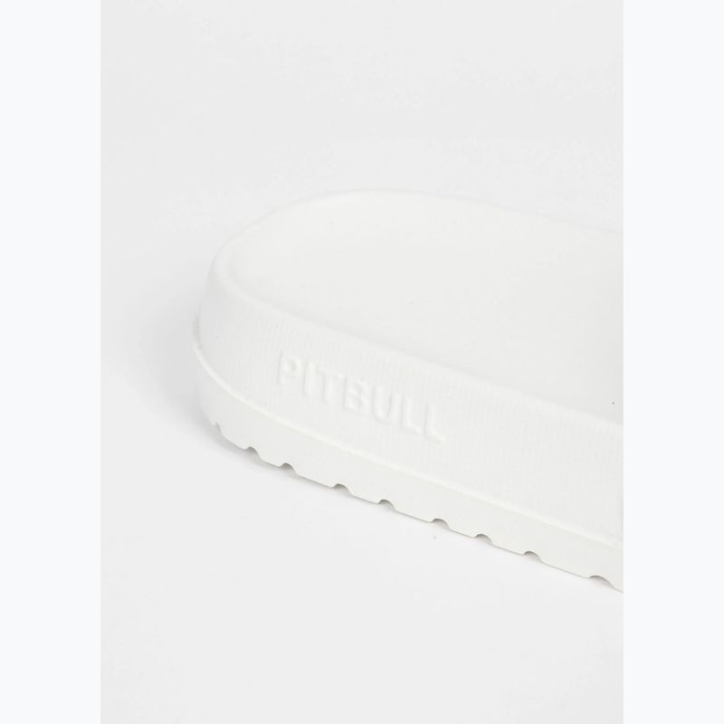Dámské nazouváky Pitbull White logo 6