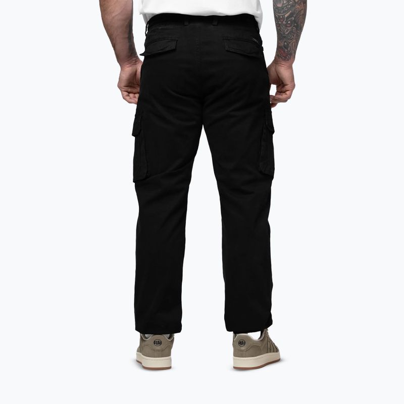 Pánské kalhoty Pitbull Proctor Drawstring Jogger Cargo black 3