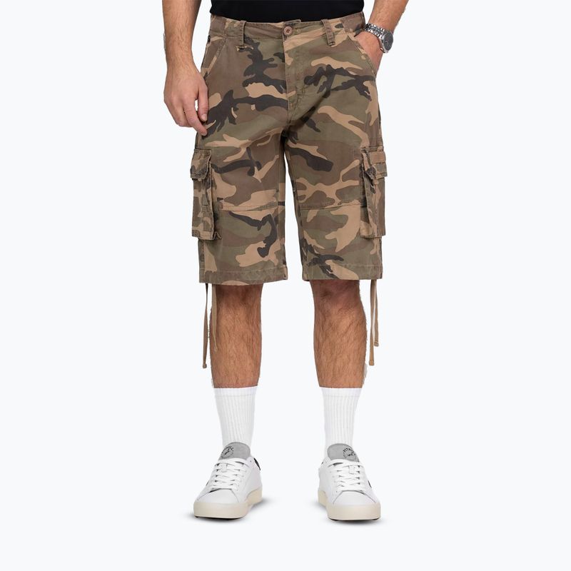 Pánské kraťasy Pitbull Volmer Long Cargo camo 3
