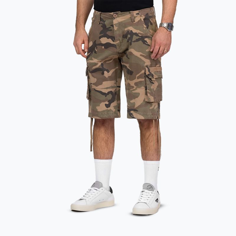 Pánské kraťasy Pitbull Volmer Long Cargo camo 4