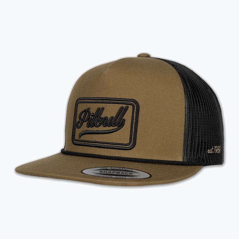 Pánská kšiltovka Pitbull Original 1989 dark olive/black