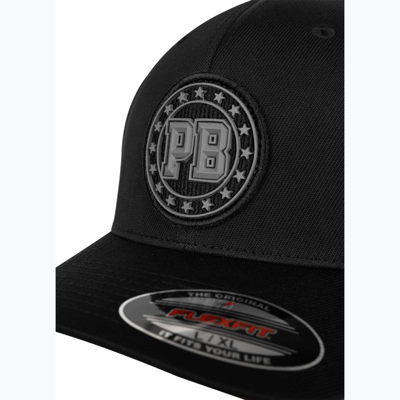 Pánská kšiltovka Pitbull Full Cap Tyrian Flexfit black 3