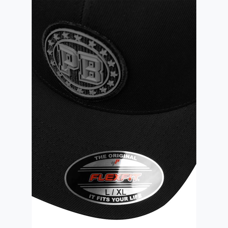 Pánská kšiltovka Pitbull Full Cap Tyrian Flexfit black 4
