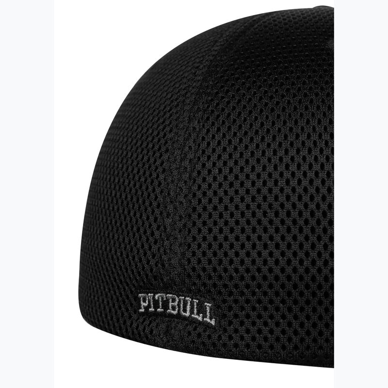 Pánská kšiltovka Pitbull Full Cap Tyrian Flexfit black 5