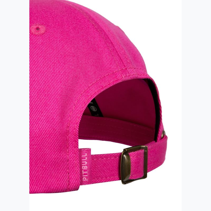 Pánská kšiltovka Pitbull 3D Chenile EMB Cal Classic Low Profile pink 6
