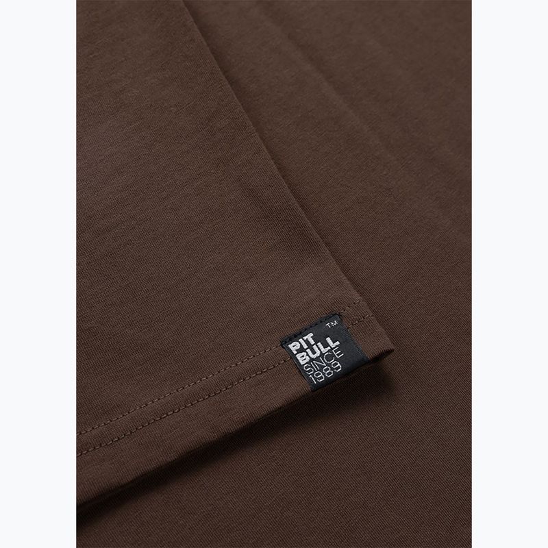 Pánské tričko na lezení Pitbull Hilltop chocolate 8