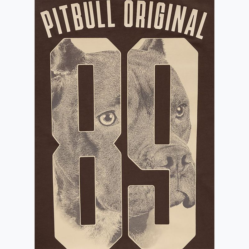 Pánské tričko Pitbull Eighty Nine Dog dark chocolate 9
