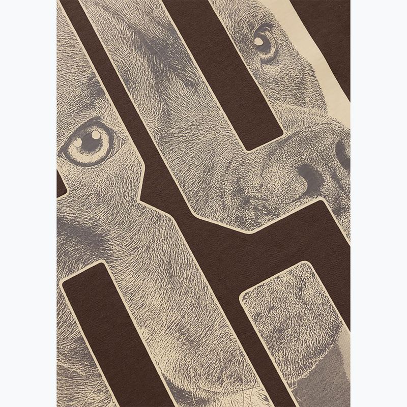 Pánské tričko Pitbull Eighty Nine Dog dark chocolate 10