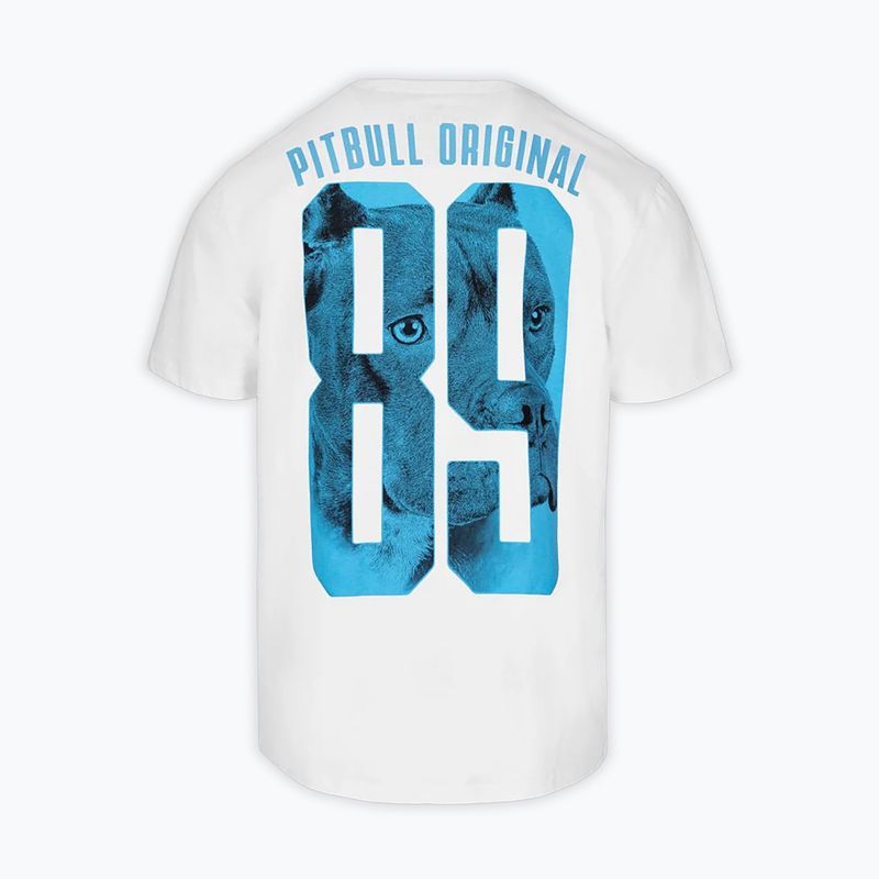 Pánské tričko Pitbull Eighty Nine Dog bílá/světle modrá 6