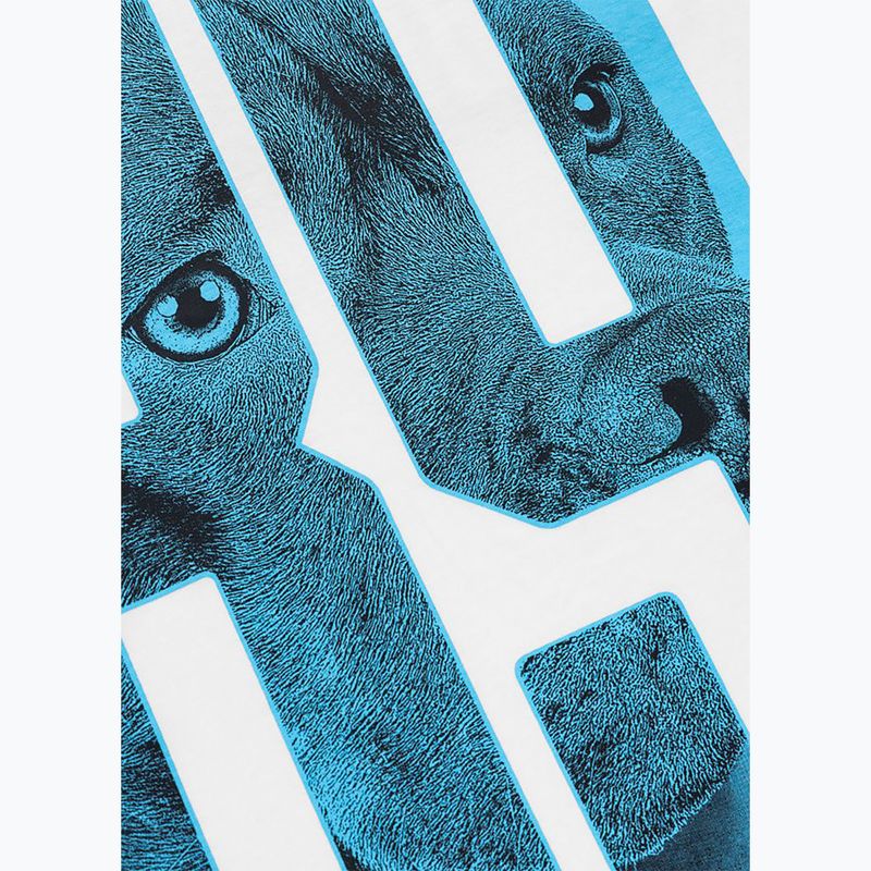 Pánské tričko Pitbull Eighty Nine Dog bílá/světle modrá 10