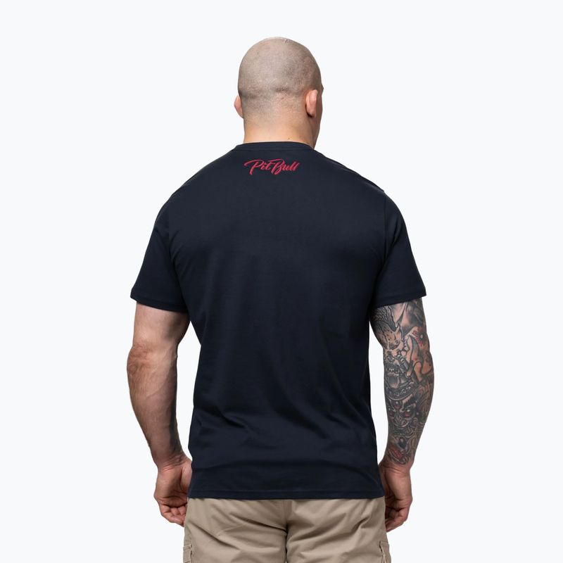 Pánské tričko na lezení Pitbull El Jeffe dark navy 3