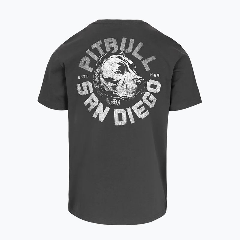 Pánské tričko na lezení Pitbull Dog SD graphite 6