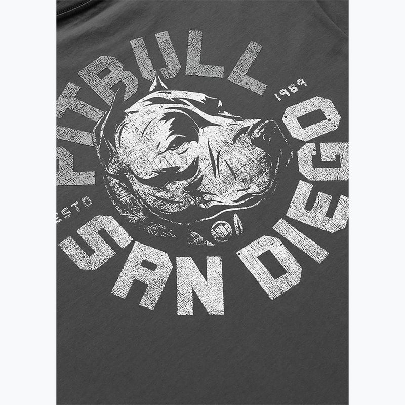 Pánské tričko na lezení Pitbull Dog SD graphite 9