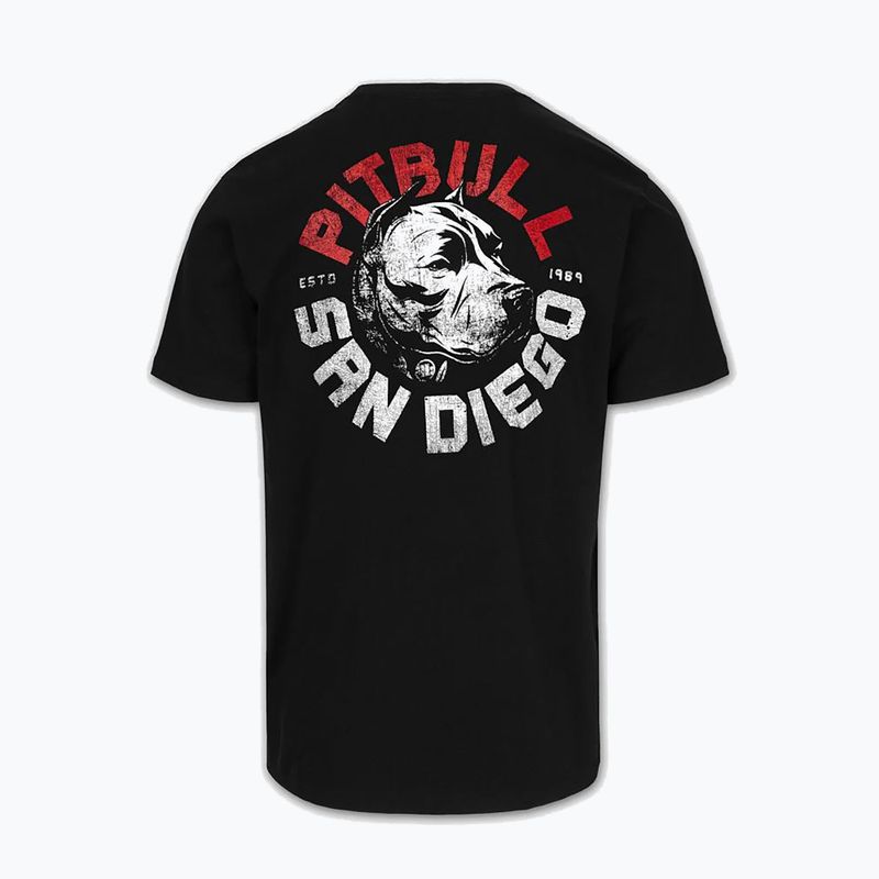 Pánské tričko na lezení Pitbull Dog SD black 6