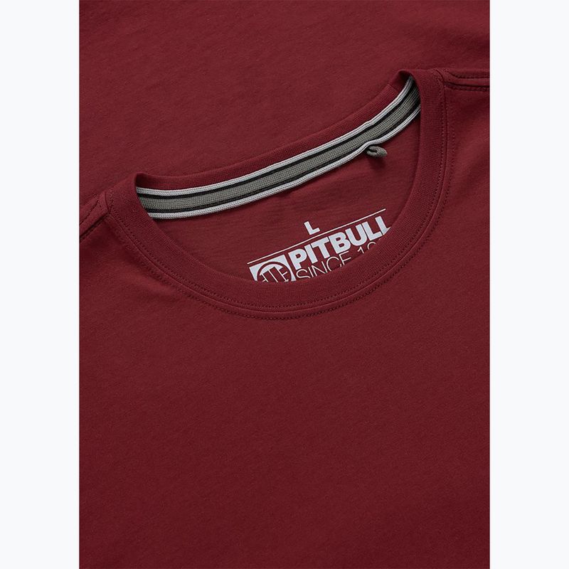 Pánské tričko na lezení Pitbull Dog SD burgundy 6