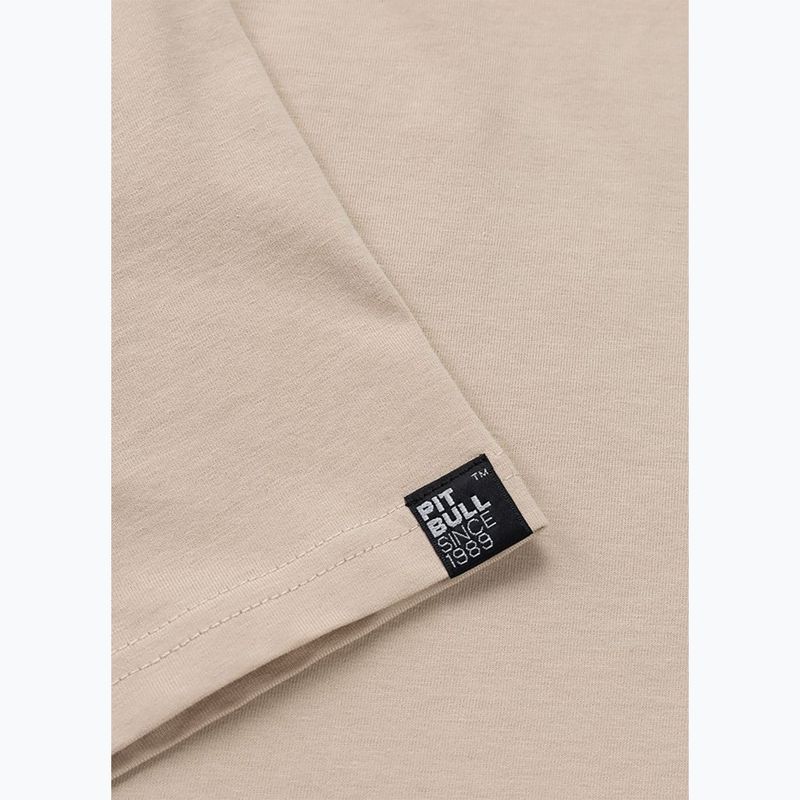 Pánské tričko na lezení Pitbull Palms ultra light sand logo 8