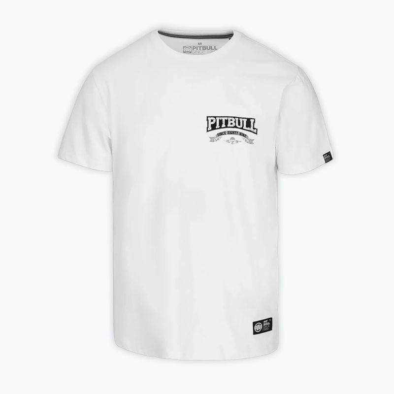 Pánské tričko na lezení Pitbull Troublemarker white 5