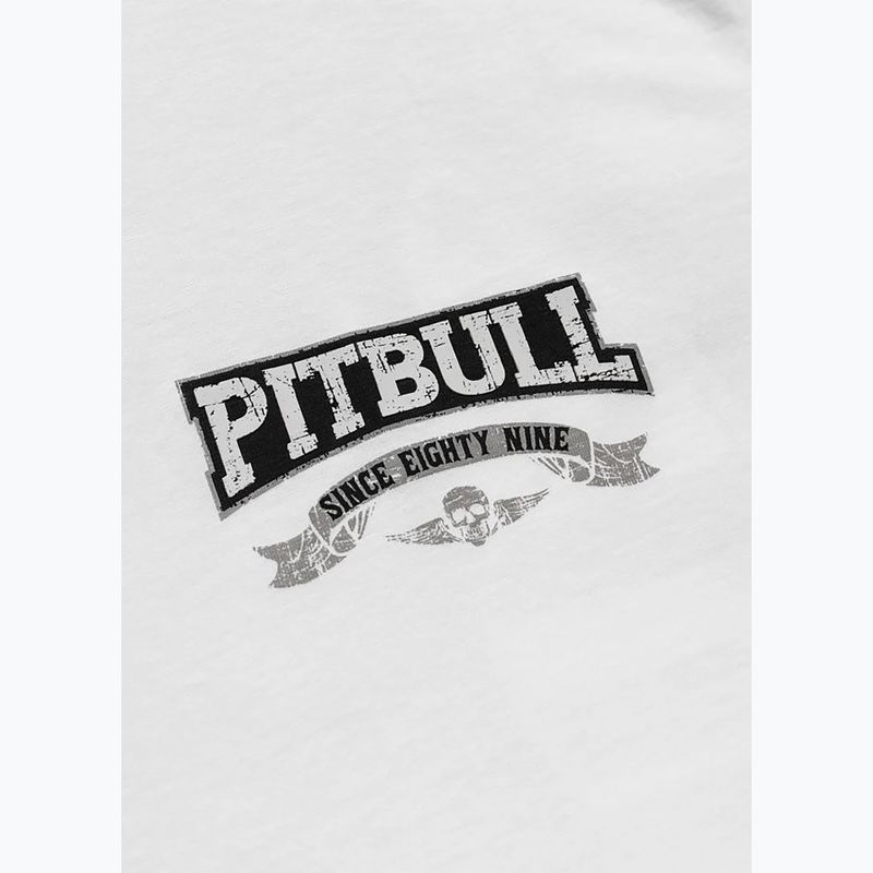 Pánské tričko na lezení Pitbull Troublemarker white 8