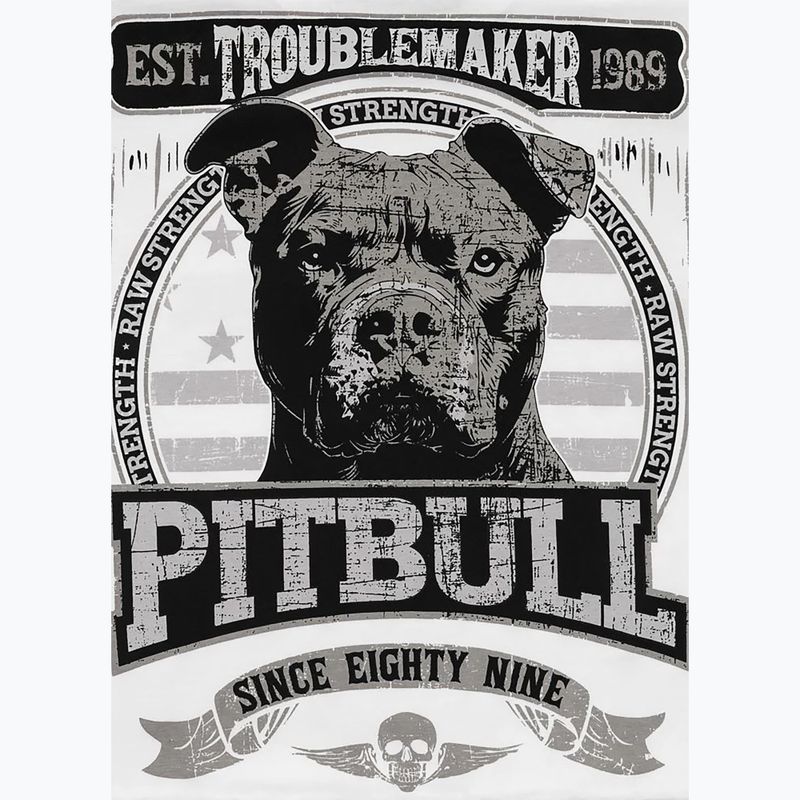 Pánské tričko na lezení Pitbull Troublemarker white 9
