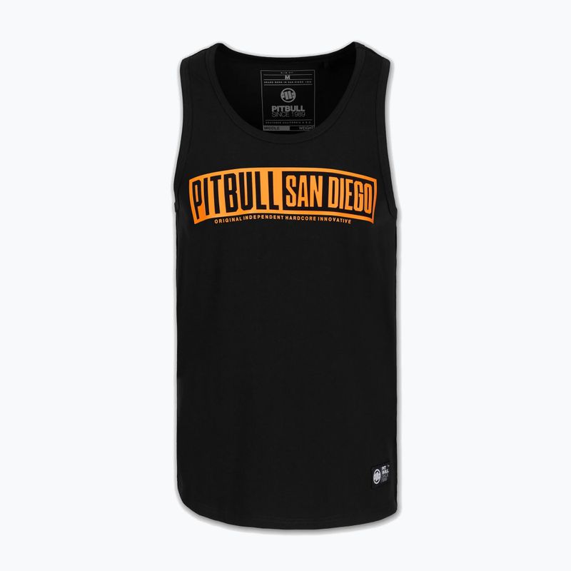 Pánské tričko na lezení Pitbull Eighty Nine Dog Tank Top black 3