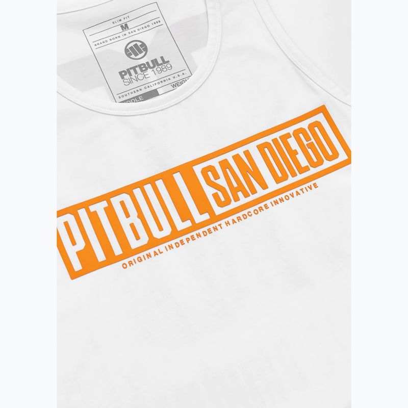Pánské tričko na lezení Pitbull Eighty Nine Dog Tank Top white 8