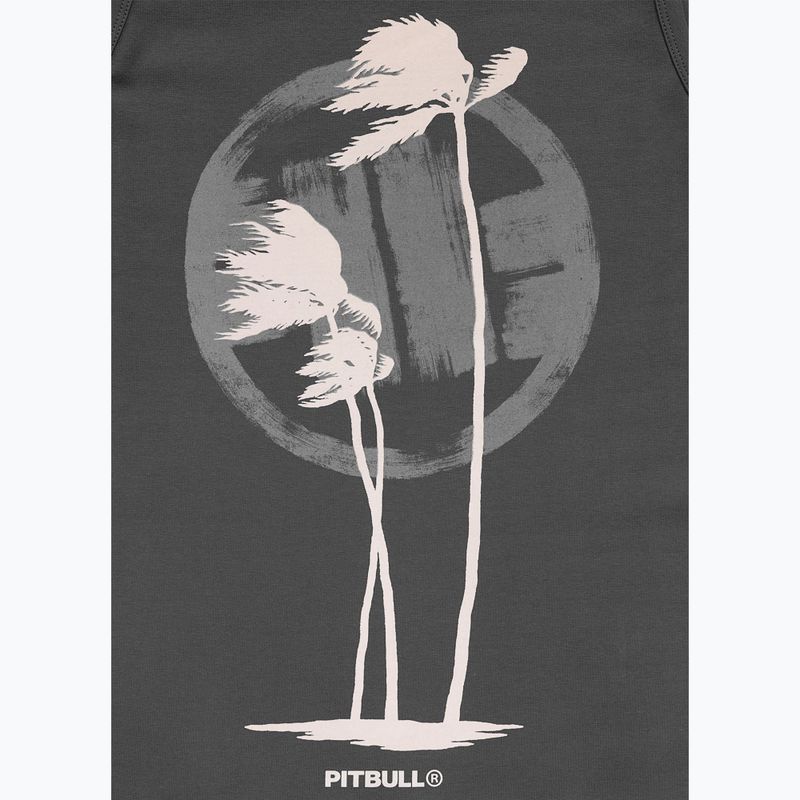 Pánské tričko na lezení Pitbull Palms Tank Top light sand 6