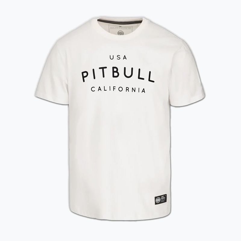 Pánské tričko na lezení Pitbull USA CAL Big Logo white 4