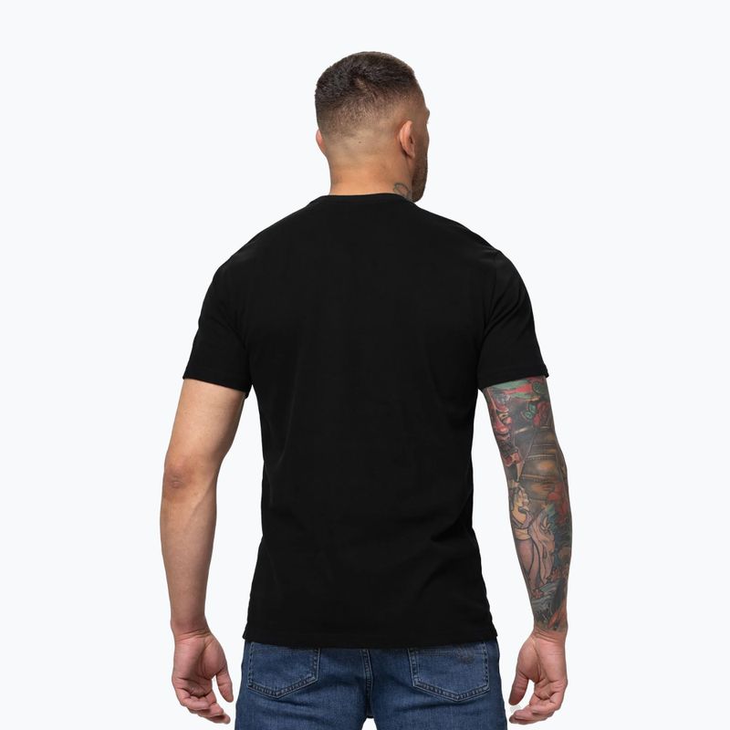 Pánské tričko na lezení Pitbull USA CAL Big Logo black 3