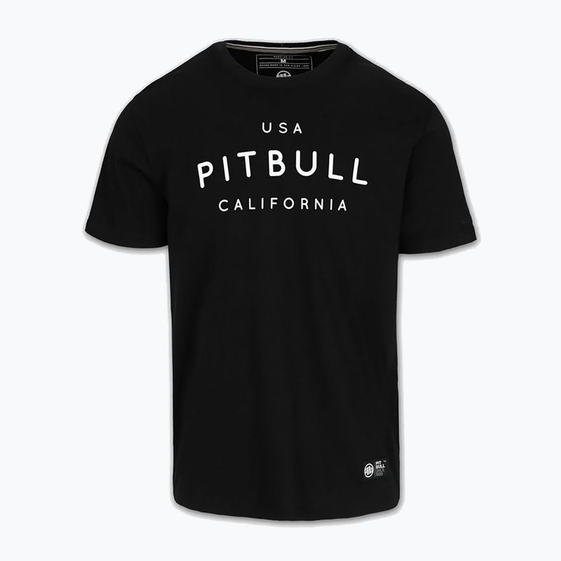 Pánské tričko na lezení Pitbull USA CAL Big Logo black 4