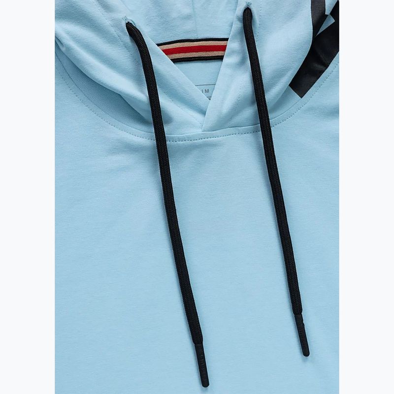 Pánská tréninková mikina Pitbull Mercado Hilltop Sleeveless Hooded light blue 8