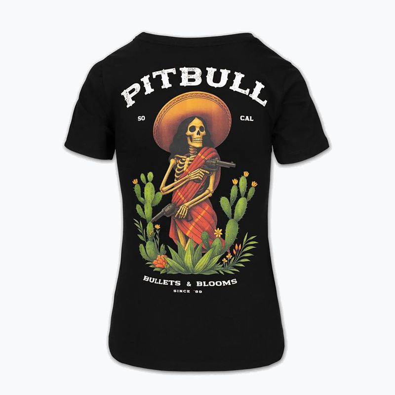 Dámské tričko Pitbull Bullets & Blooms black 4