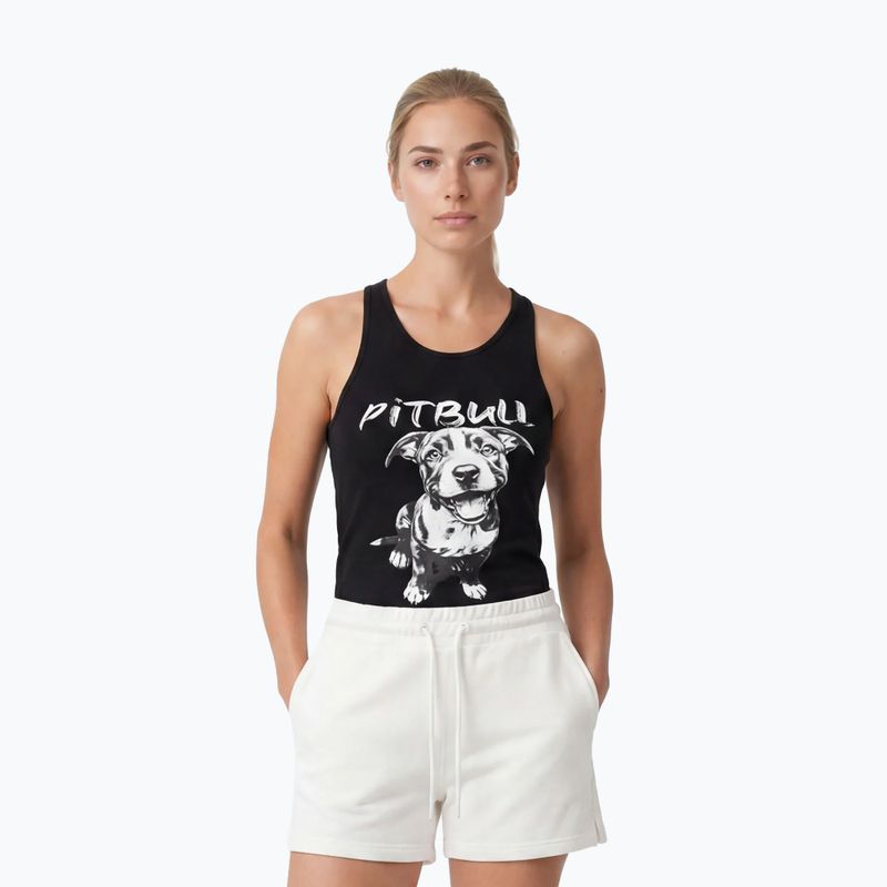 Dámské tričko Pitbull Puppy 2 Tank Top black